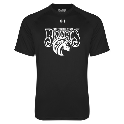  Under Armour Black Tech Tee - Official Logo