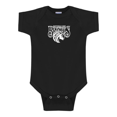  Black Infant Onesie - Official Logo