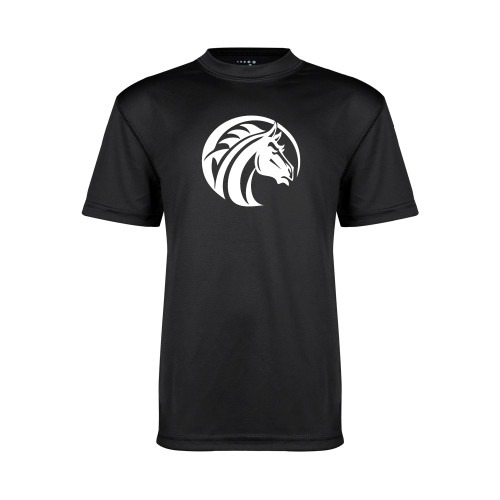  Youth Performance Black Tee - Bronco