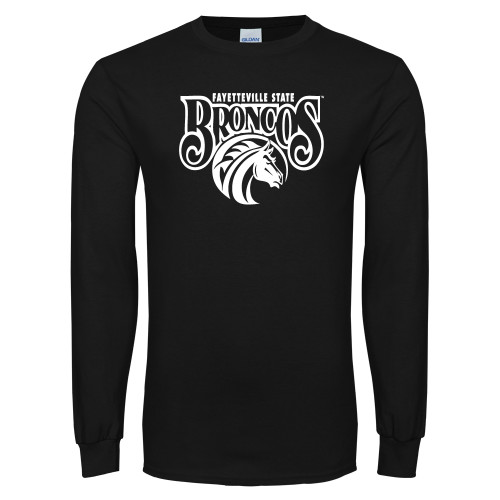  Black Long Sleeve T Shirt - Official Logo