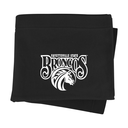  Black Sweatshirt Blanket - Official Logo