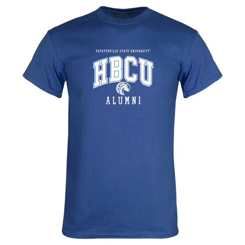  Royal T Shirt - Fayetteville State University HBCU ALUMNI