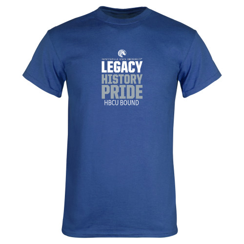  Royal T Shirt - Fayetteville State University HBCU