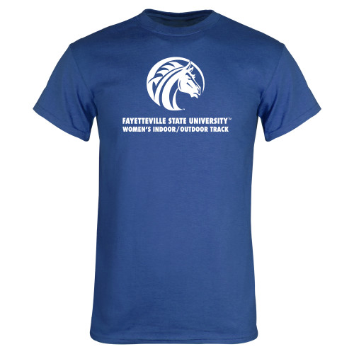  Royal T Shirt - FSU Womens Indoor Outdoor Track