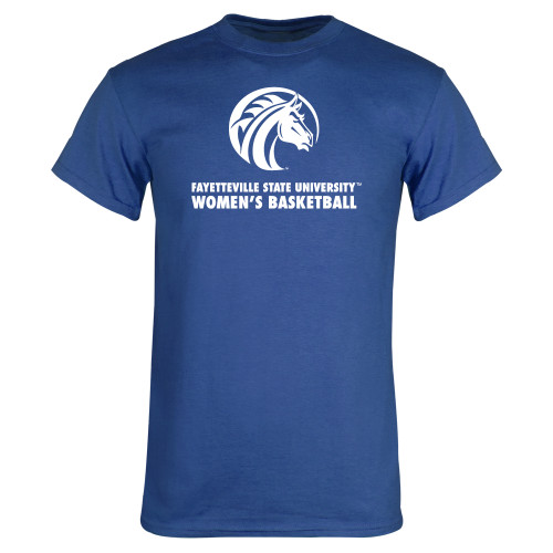  Royal T Shirt - FSU Womens Basketball
