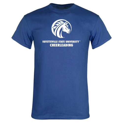  Royal T Shirt - FSU Cheerleading