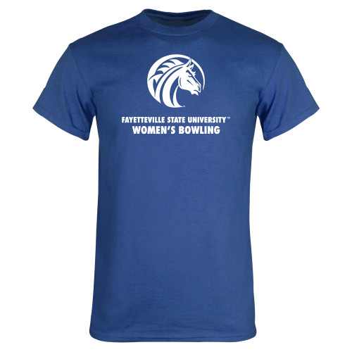  Royal T Shirt - FSU Womens Bowling