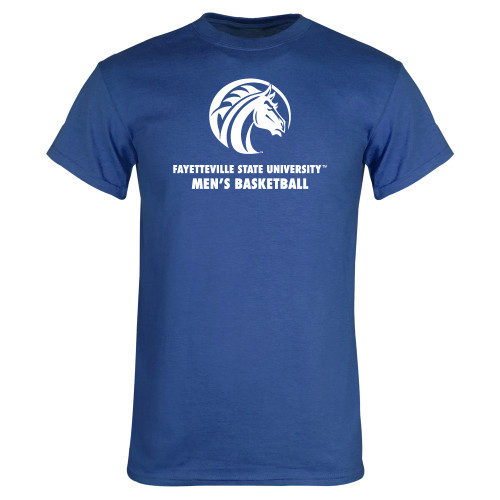  Royal T Shirt - FSU Mens Basketball