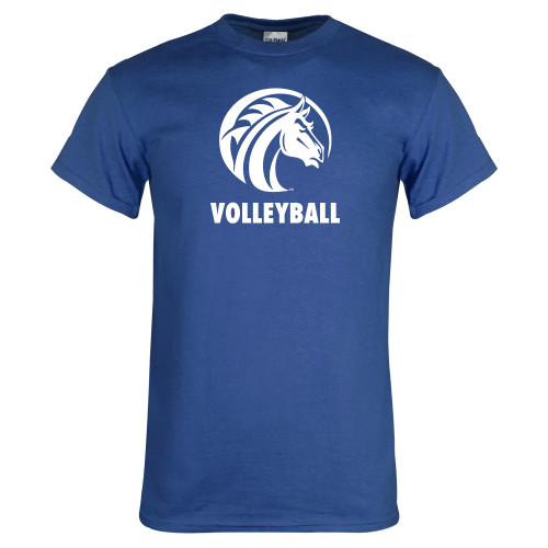  Royal T Shirt - Volleyball