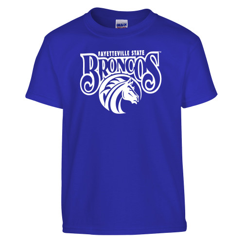  Youth Royal T Shirt - Official Logo