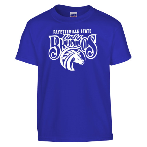  Youth Royal T Shirt - Lady Broncos
