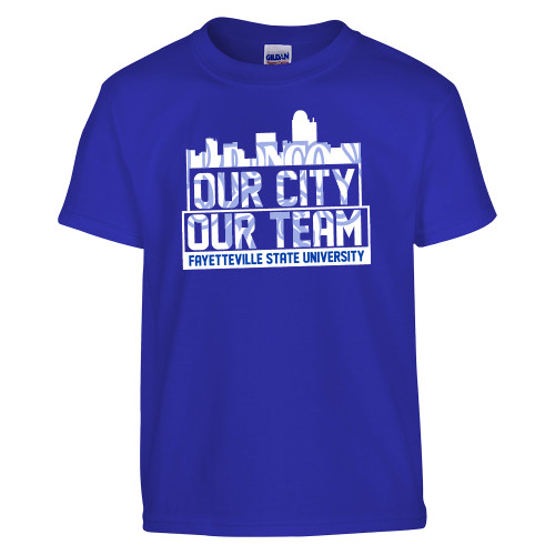  Youth Royal T Shirt - Our City Our Team