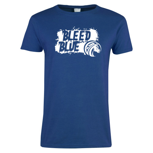  Womens Royal Short Sleeve Tee - Bleed Blue