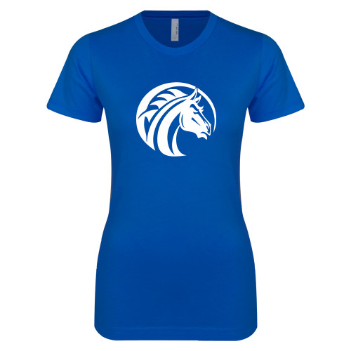  Next Level Womens Royal Boyfriend Tee - Bronco