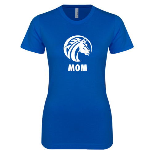  Next Level Womens Royal Boyfriend Tee - Mom