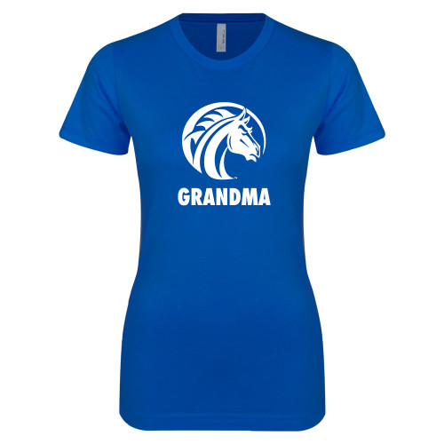  Next Level Womens Royal Boyfriend Tee - Grandma