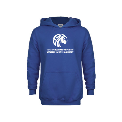  Youth Royal Fleece Hoodie - FSU Womens Cross Country