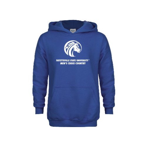  Youth Royal Fleece Hoodie - FSU Mens Cross Country