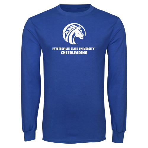 Royal Long Sleeve T Shirt - FSU Cheerleading