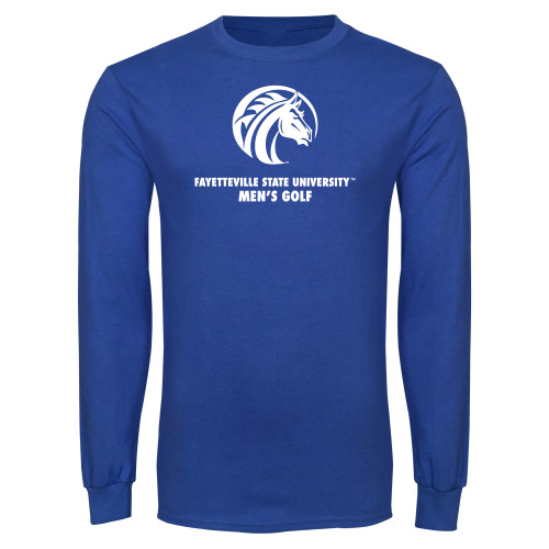  Royal Long Sleeve T Shirt - FSU Mens Golf