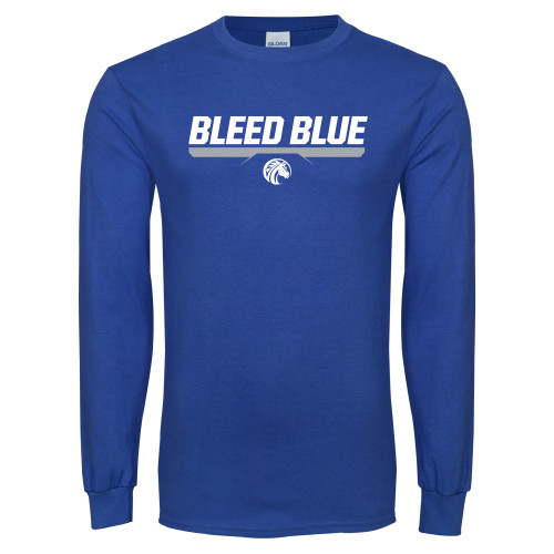  Royal Long Sleeve T Shirt - Bleed Blue