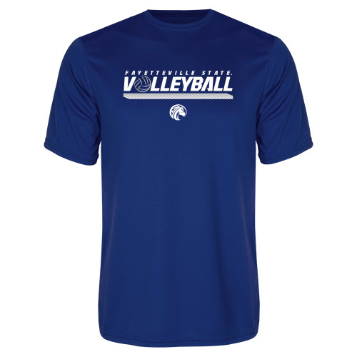  Royal Performance Tee - Volleyball Design