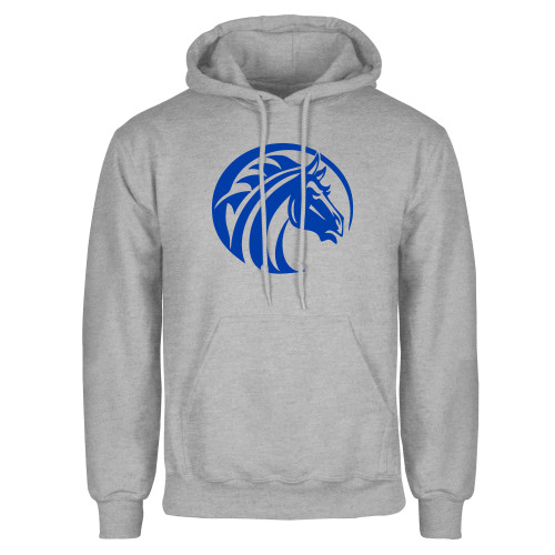  Grey Fleece Hoodie - Bronco