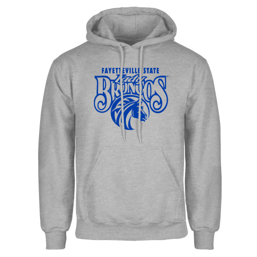  Grey Fleece Hoodie - Lady Broncos