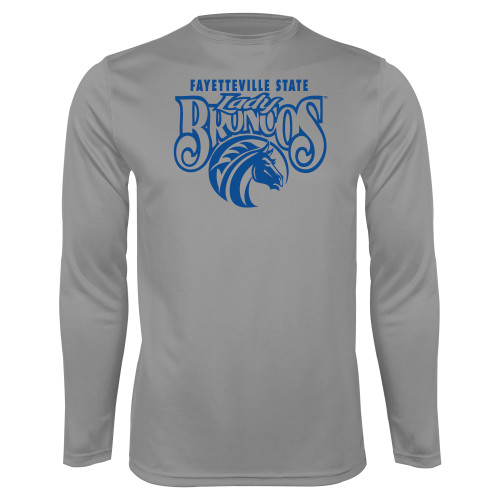  Steel Performance Longsleeve Shirt - Lady Broncos
