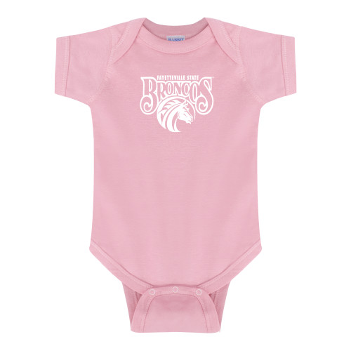  Light Pink Infant Onesie - Official Logo