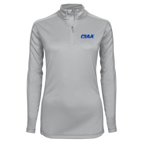 Syntrel Womens Platinum Interlock 1/4 Zip - Fayetteville CIAA
