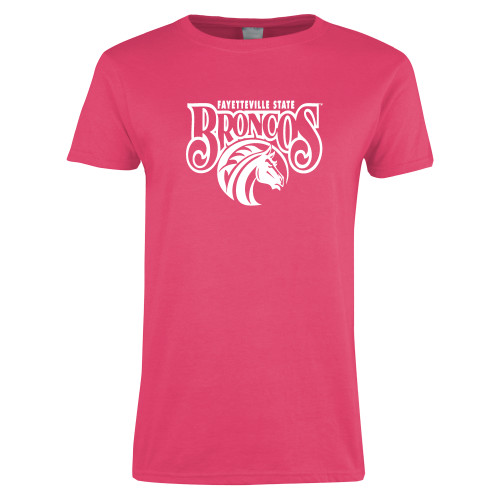 Main Image for  Womens Hot Pink Short Sleeve Tee
