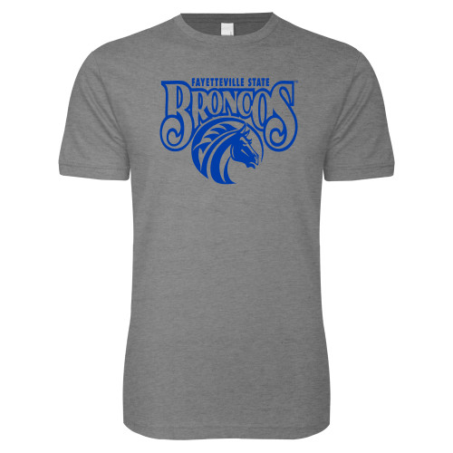  Next Level Heather Grey SoftStyle T Shirt - Official Logo