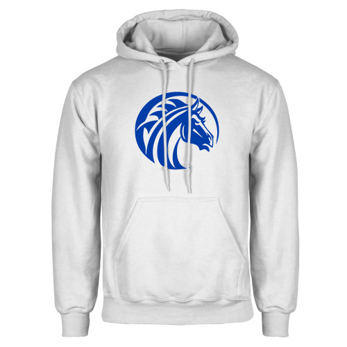  White Fleece Hoodie - Bronco