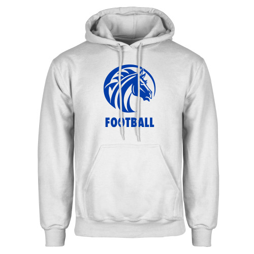  White Fleece Hoodie - Football