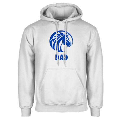  White Fleece Hoodie - Dad