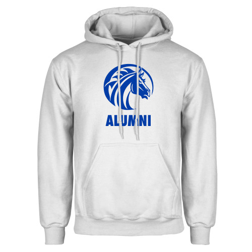  White Fleece Hoodie - Alumni