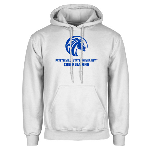  White Fleece Hoodie - FSU Cheerleading