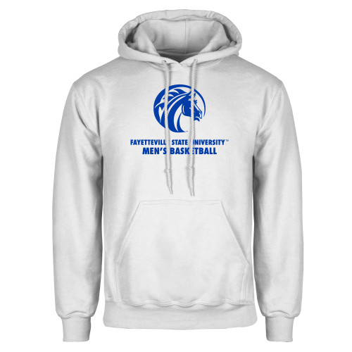  White Fleece Hoodie - FSU Mens Basketball