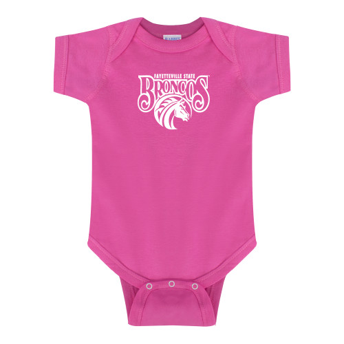  Fuchsia Infant Onesie - Official Logo