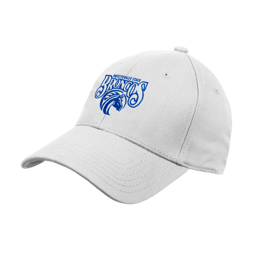 White Structured Adjustable Pro Style Hat - Official Logo