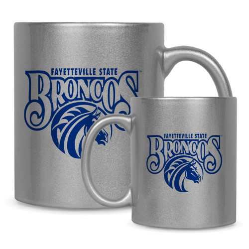  Full Color Silver Metallic Mug 11oz - Official Logo