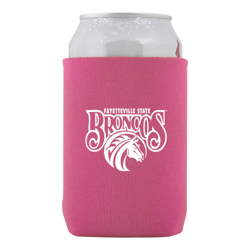 Neoprene Hot Pink Can Holder - Official Logo