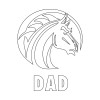 Thumbnail image for  Dad Decal