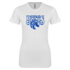 Thumbnail image for  Next Level Womens White Boyfriend Tee