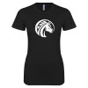 Thumbnail image for  Next Level Womens Black Boyfriend Tee