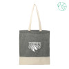 Thumbnail image for  Split Recycled Black Cotton Twill Convention Tote