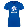 Thumbnail image for  Next Level Womens Royal Boyfriend Tee