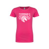 Thumbnail image for  Next Level Girls Fuchsia Fashion Fit T Shirt
