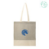 Thumbnail image for  Split Recycled Grey Cotton Twill Convention Tote